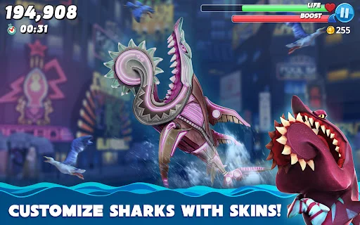 ดาวน์โหลด Hungry Shark World ล่าสุด – เกมฉลามสุดมันส์ เล่นฟรีบนมือถือ - Screenshot 15