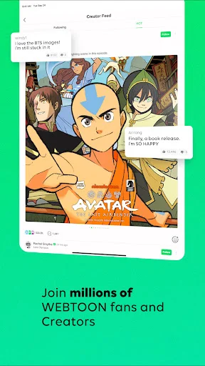 ดาวน์โหลด WEBTOON แอปอ่านการ์ตูนฟรี – คลังมังงะและมันฮวาที่ใหญ่ที่สุด - Screenshot 16