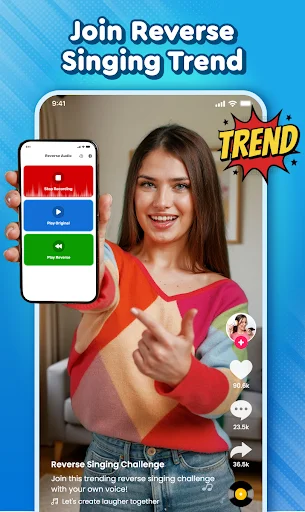 ดาวน์โหลด Reverse Play : Sing Challenge ล่าสุด – ร้องเพลงย้อนกลับฟรี - Screenshot 7