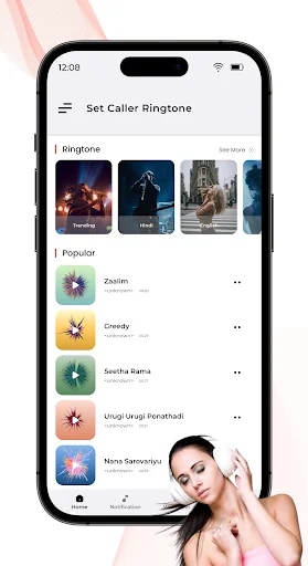 ดาวน์โหลด Set Hello Tune Caller Ringtone ล่าสุด – ตั้งเพลงรอสายฟรี - Screenshot 1