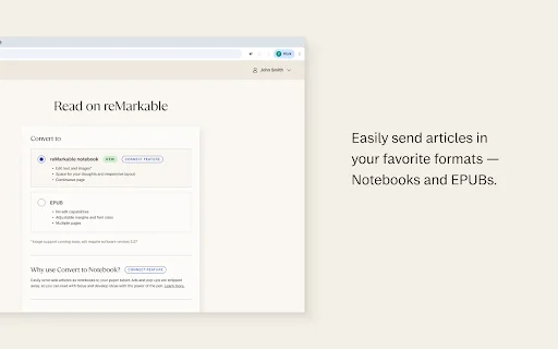 ดาวน์โหลด Read on reMarkable ล่าสุด – ส่งบทความเข้าแท็บเล็ตง่ายๆ - Screenshot 2