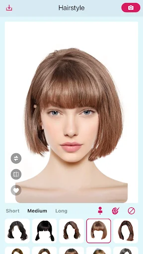 Hairstyle Try On – AI Haircut ดาวน์โหลดฟรี เปลี่ยนทรงผมสุดชิคด้วย AI - Screenshot 1