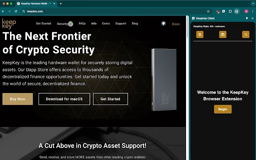 ดาวน์โหลด KeepKey Client ล่าสุด – จัดการสินทรัพย์ดิจิทัลของคุณอย่างปลอดภัย - Screenshot 2
