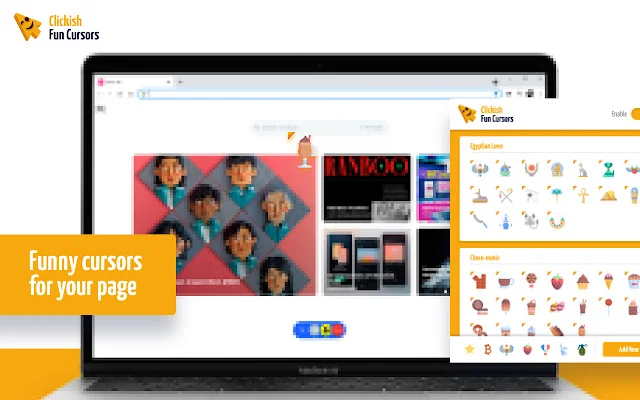 ดาวน์โหลด Clickish fun cursors ล่าสุด – เปลี่ยนเมาส์ให้สนุกฟรี - Screenshot 1