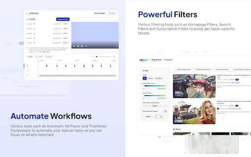 ดาวน์โหลด Nexlev YouTube Research & Analytics – ตัวช่วยวิเคราะห์ช่อง YouTube - Screenshot 3