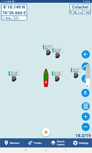ดาวน์โหลด Kadal Map – Marine Navigation ล่าสุด – ระบบนำทางเรือประมง - Screenshot 9