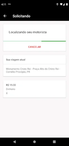 ดาวน์โหลด POP 35 BRASIL – PASSAGEIRO ล่าสุด – บริการเรียกรถที่รวดเร็วและปลอดภัย - Screenshot 2