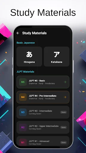ดาวน์โหลด N1 Master of JLPT N5-N1 ฟรี – ฝึกภาษาญี่ปุ่นให้เก่งระดับเซียน - Screenshot 2