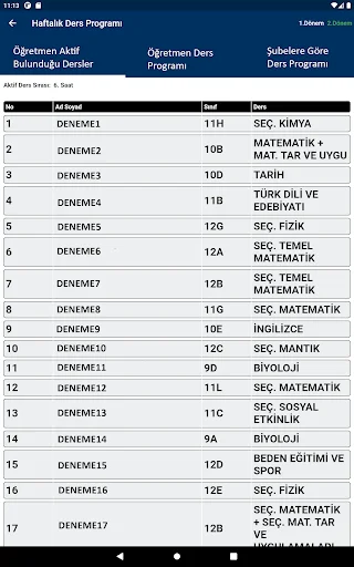 ดาวน์โหลด Okulsis Mobil เวอร์ชันล่าสุด – จัดการการเรียนการสอนฟรี - Screenshot 22