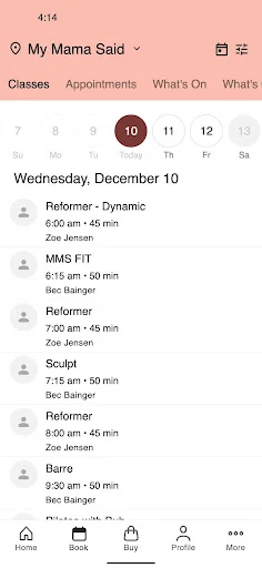 ดาวน์โหลด My Mama Said แอปพลิเคชันวางแผนคลาสเรียนและจัดการตารางเวลาบนมือถือ - Screenshot 2