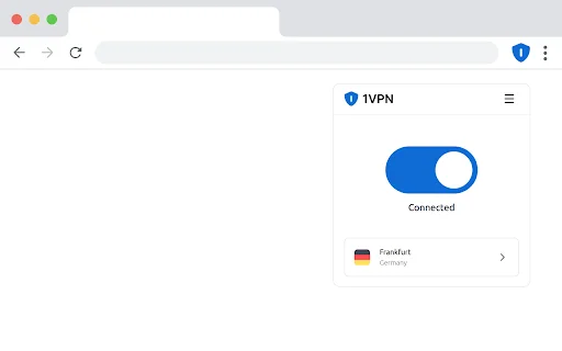 ดาวน์โหลด 1VPN ฟรี – ส่วนขยาย VPN ที่เร็วและปลอดภัยที่สุดสำหรับ Chrome - Screenshot 3