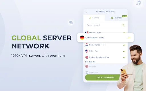 ดาวน์โหลด Planet VPN สำหรับ Chrome – VPN ฟรี เร็ว ปลอดภัย ไม่จำกัด - Screenshot 4