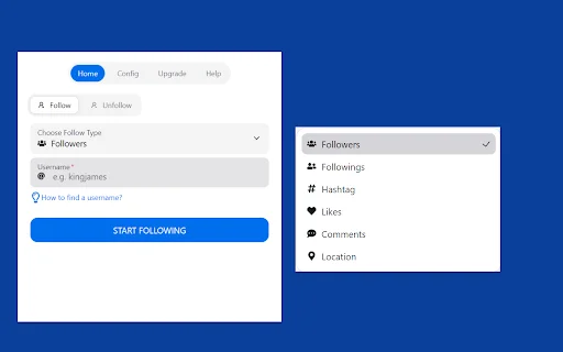 ดาวน์โหลด IG Auto Follower ล่าสุด – ตัวช่วยเพิ่มผู้ติดตาม Instagram ฟรี - Screenshot 1