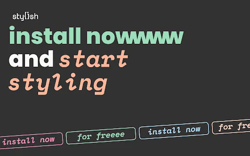 ดาวน์โหลด Stylish ปรับแต่งธีมเว็บไซต์ให้สวยงามได้ฟรีล่าสุด - Screenshot 5