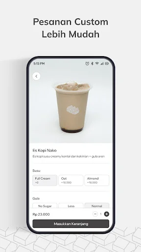 ดาวน์โหลดแอป Kopi Nako ล่าสุด – สั่งกาแฟแก้วโปรดพร้อมโปรโมชั่นพิเศษ - Screenshot 2