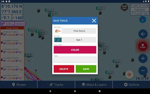 ดาวน์โหลด Kadal Map – Marine Navigation ล่าสุด – ระบบนำทางเรือประมง - Screenshot 15