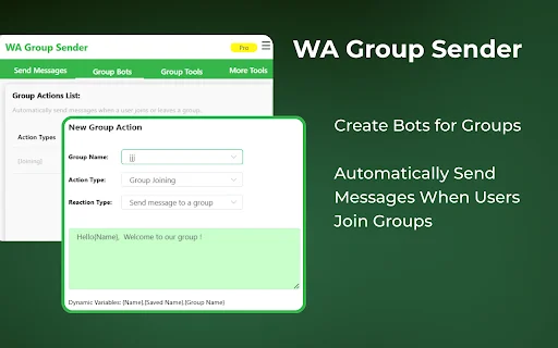 ดาวน์โหลด WAWebSender ล่าสุด – ส่งข้อความ WhatsApp จำนวนมากฟรี - Screenshot 4