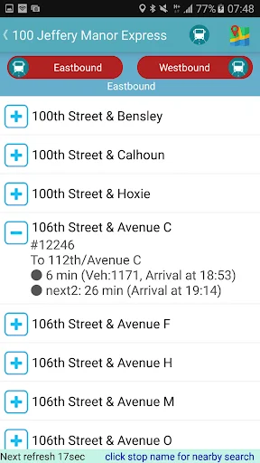 ดาวน์โหลด Chicago Bus Tracker (CTA) ล่าสุด – ติดตามรถบัสและรถไฟชิคาโกฟรี - Screenshot 4