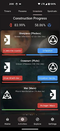 ดาวน์โหลด Cephalon Navis สำหรับ Warframe – ติดตามข้อมูลอัปเดตล่าสุดฟรี - Screenshot 5