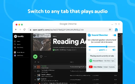 Sound Booster – เพิ่มระดับเสียงให้ดังขึ้นสูงสุด 600% ฟรี - Screenshot 4