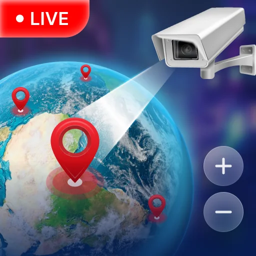 ดาวน์โหลด Live Cam Earth Map – GPS Cam ล่าสุด – ชมวิวโลกสดฟรี