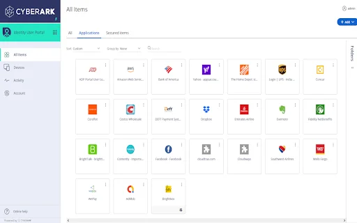 ดาวน์โหลด CyberArk Identity ส่วนขยายเบราว์เซอร์ – จัดการรหัสผ่านปลอดภัย - Screenshot 1