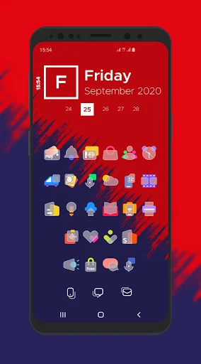 ดาวน์โหลด Bluric APK ล่าสุด – ไอคอนสไตล์กระจกฝ้าสวยงาม 2024 - Screenshot 4