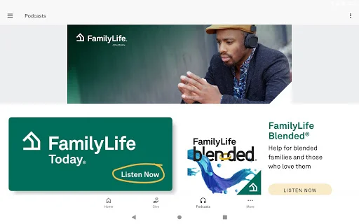 ดาวน์โหลดแอป FamilyLife® ล่าสุด – พอดแคสต์และบทความพัฒนาความสัมพันธ์ ฟรี - Screenshot 8