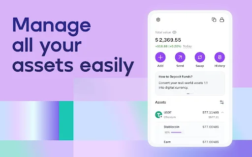 ดาวน์โหลด TopNod Wallet Extension ล่าสุด – จัดการสินทรัพย์ RWA ปลอดภัย - Screenshot 3
