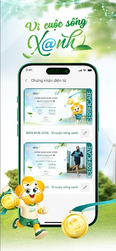 ดาวน์โหลด BIDV Run Plus เวอร์ชันล่าสุด – แอปวิ่งการกุศลฟรี - Screenshot 8