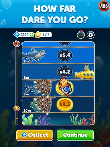 ดาวน์โหลด Chicken Cross – Sea Cross 2 ล่าสุด – เกมไก่ข้ามทะเลลุ้นโชค x1000 - Screenshot 7