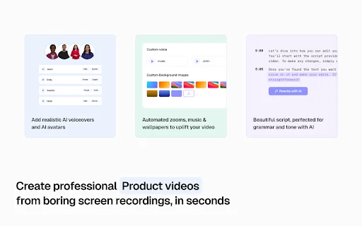 Trupeer AI บันทึกหน้าจอและตัดต่อวิดีโออัจฉริยะ ใช้งานฟรี - Screenshot 1