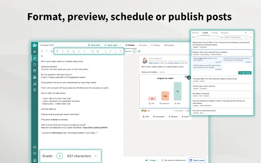 ดาวน์โหลด AuthoredUp – เครื่องมือช่วยเพิ่มยอดขายและคอนเทนต์บน LinkedIn ฟรี - Screenshot 2