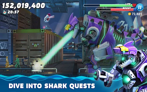 ดาวน์โหลด Hungry Shark World ล่าสุด – เกมฉลามสุดมันส์ เล่นฟรีบนมือถือ - Screenshot 12