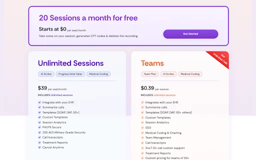 ดาวน์โหลด Healos ส่วนขยาย Chrome ช่วยจดบันทึกทางการแพทย์ AI อัจฉริยะ - Screenshot 3