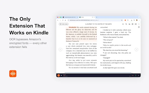 ดาวน์โหลด CastReader ฟรี – ส่วนขยายอ่านออกเสียง AI สำหรับ Kindle และ PDF - Screenshot 2