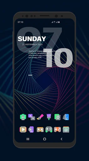 ดาวน์โหลด Bluric APK ล่าสุด – ไอคอนสไตล์กระจกฝ้าสวยงาม 2024 - Screenshot 8
