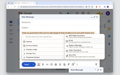 ดาวน์โหลด Rytr – AI ช่วยเขียนคอนเทนต์ที่ดีที่สุด พร้อมใช้งานบนเบราว์เซอร์ - Screenshot 3