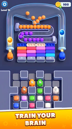 ดาวน์โหลด Color Beads Drop เวอร์ชันล่าสุด – เกมเรียงสีสุดสนุก ฟรี - Screenshot 1