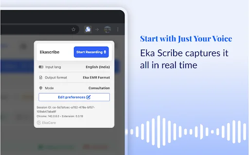EkaScribe: ตัวช่วยจดบันทึกทางการแพทย์ด้วย AI สำหรับแพทย์ไทย - Screenshot 3