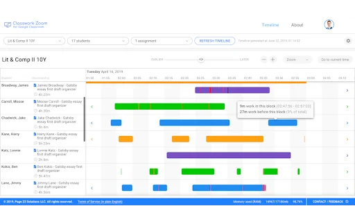 ดาวน์โหลด Classwork Zoom สำหรับ Google Classroom ฟรี – ติดตามผลงานนักเรียน - Screenshot 1