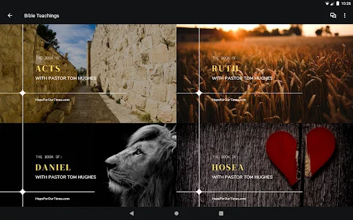 ดาวน์โหลดแอป Hope for our Times ล่าสุด – ฟังคำสอนพระคัมภีร์ฟรี - Screenshot 8