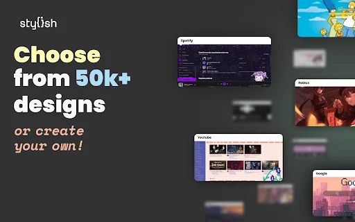 ดาวน์โหลด Stylish ปรับแต่งธีมเว็บไซต์ให้สวยงามได้ฟรีล่าสุด - Screenshot 2