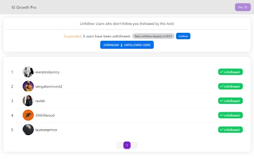 ดาวน์โหลด IG Auto Follower ล่าสุด – ตัวช่วยเพิ่มผู้ติดตาม Instagram ฟรี - Screenshot 4