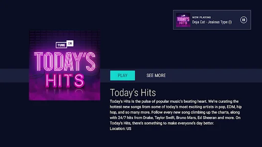 ดาวน์โหลด TuneIn Radio ล่าสุด – ฟังวิทยุสด กีฬา และข่าวสารฟรี - Screenshot 9