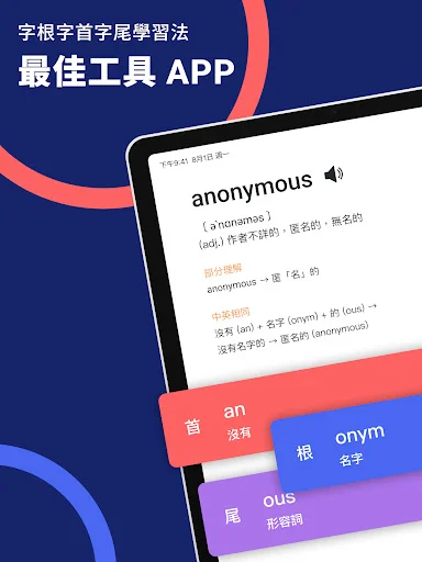 ดาวน์โหลด WordBranch ล่าสุด – แอปเรียนคำศัพท์ภาษาอังกฤษและเตรียมสอบ GRE ฟรี - Screenshot 13