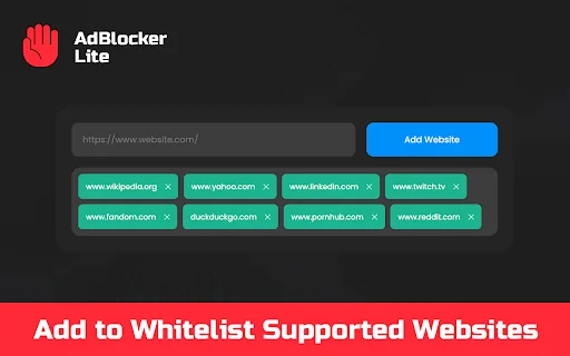 ดาวน์โหลด AdBlock Lite ล่าสุด – บล็อกโฆษณาบน Chrome ฟรี - Screenshot 4