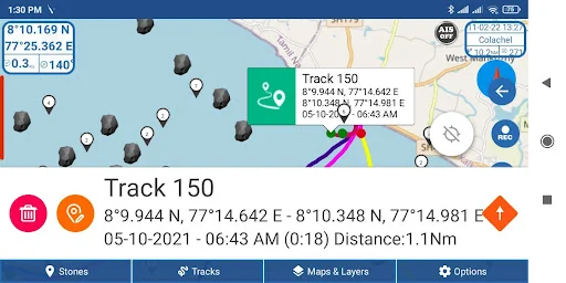 ดาวน์โหลด Kadal Map – Marine Navigation ล่าสุด – ระบบนำทางเรือประมง - Screenshot 4