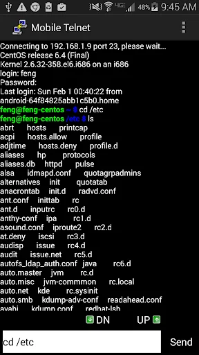 ดาวน์โหลด Mobile Telnet ล่าสุด – เชื่อมต่อเซิร์ฟเวอร์ฟรีบน Android - Screenshot 6