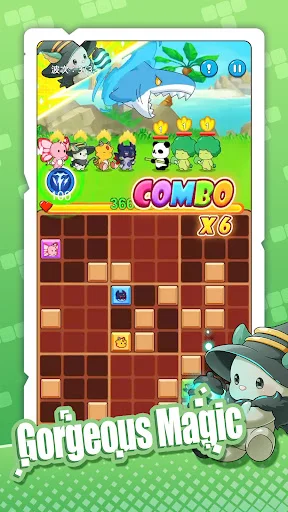 ดาวน์โหลด Block Puzzle : Cubemon ล่าสุด – เกมวางบล็อกสุดสนุก เล่นฟรี - Screenshot 3